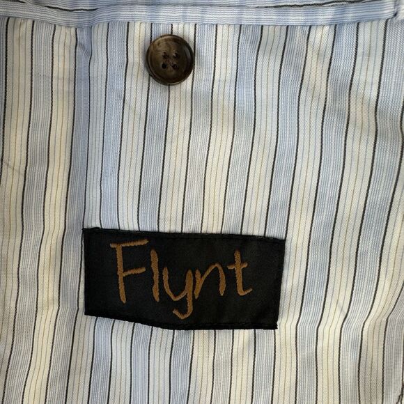 flynt spicoli linen blend blazer Mens Size 40R - Picture 4 of 8